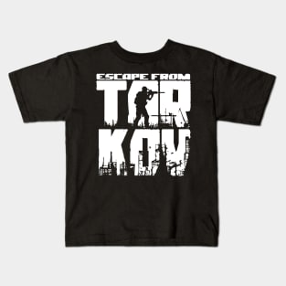 TAR-KOV WHITE Kids T-Shirt